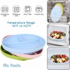 Silicone Suction Plates For Baby, Kids And Baby Divided Plate For Food, Baby Food Plate