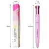 Multi-effect 4 In 1 Eyeliner Eyebrow Pencil Contour Pen Long Lasting Waterproof 4 in 1 pencil makeup