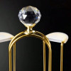 Rotating Drain And Dustproof Glass Cup Holder