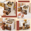Cosmetic Desktop Drawers For Vanity Makeup Organizer Storage Box