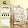 New Born Nursery Storage Trolley Cart, Rolling Trolley Cart