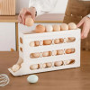 4-Layer Rolling Egg Rack Capacity Egg Storage Box
