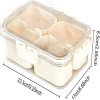 Air-Tight Square Small Snackle Container Lunch Box