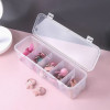 1pc Five Compartment Storage Box For Storing Household Hair Accessories