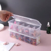 1pc Five Compartment Storage Box For Storing Household Hair Accessories