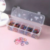 1pc Five Compartment Storage Box For Storing Household Hair Accessories