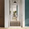 Safety Gate/Stairs Care For Baby At 29.5 in (75 cm) tall, and from 29.5 in to 40.5 in (75 to 102.87 cm) wide with extensions