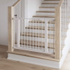 Safety Gate/Stairs Care For Baby At 29.5 in (75 cm) tall, and from 29.5 in to 40.5 in (75 to 102.87 cm) wide with extensions