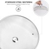 Round Mesh Stainless Steel Mesh Food Cover 11.5inch Diameter Size No 5