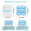 2 in 1 Facial Ice Roller for Face & Body Massager Double Head Facial Ice Roller for Puffy Eyes, Reduce Wrinkles