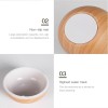 Mini Homewood Air Humidifier Electric Air Aroma Diffuser Purifier USB Ultrasonic Cool Mist Sprayer Essential Oil Fragrance