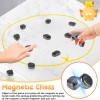 Magnetic Chess Game, Fun Table Top Magnet Game, Magnet Board Game, Strategy Game for Kids & Adults, Family Party Games