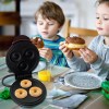 Mini 3 Hole Donut Machine, Non Stick Coated Doughnut Machine, 220V Mini Donut Makers