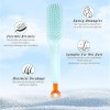 Self Cleaning Hair Brush, One-Click Cleaning Telescopic Hair Comb, Anti-Static Telescopic Hairbrush, Anti-Hair Entangled Automatic