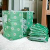 New Floral Printed Cloth Storage Bag 1pc
