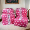 New Floral Printed Cloth Storage Bag 1pc