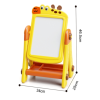 2 in 1 crocodil learning board drawing board building blocks