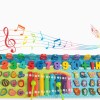5 in 1 Wooden Puzzle Board with Xylophone