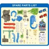 Car Parking Lot Construction Race Tracks Toys For Kids