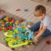 Dinosaur Climbing Hills Rail Car Colorful Track Set