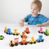Wooden Magnetic Number Digital Train
