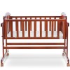 Tinnies Wooden Baby Crib-Brown-T801