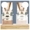 Staircase Fence  Safety Doorway Fence Partition Door Fence Up To 8 to 70 inches 