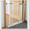 Safety Gate/Stairs Care For Baby At 29.5 Inches (75 CM) tall, and from 29.5 Inches to 40.5 Inches (75 to 102.87 CM) wide with extensions