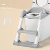 Toilet Ladder Potty Training Seat – Milky – L-003