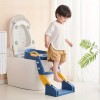 Infantes (L004) 2 in 1 Foldable Potty Training Seat with Ladder Blue