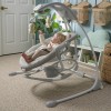 Ingenuity InLighten 2-in-1 Baby Swing & Rocker with Vibrations and Lights