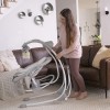 Ingenuity InLighten 2-in-1 Baby Swing & Rocker with Vibrations and Lights