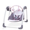 Mastela Deluxe Baby Swing- Gray and Pink – 6504