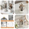 Makeup Brush Holder, Rotating Cosmetic Makeup Organizer