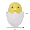 Automatic Sensor LED Nightlight for Baby Nursery, Soft Kawaii Small Chicken Duck Shaped
