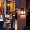 Solar Wall Lamp Outdoor Waterproof Up and Down Luminous Lighting, Solar LED Wall Light