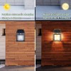 Solar Wall Lamp Outdoor Waterproof Up and Down Luminous Lighting, Solar LED Wall Light