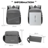 3 in 1 USB Laptop Multipurpose Laptop Backpack Set