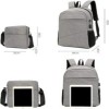3 in 1 USB Laptop Multipurpose Laptop Backpack Set