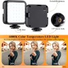 Professional video Microphone kit with Tripod Stand and LED Light