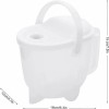 White Plastic Rice Washing Strainer