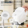 White Plastic Rice Washing Strainer