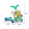 Huanger 4 in 1 Multifunction Baby Walker With Music- Green