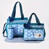 4in1 Polka Dots Baby Bag – Blue