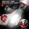 Multifunctional Portable Emergency Flashlight LED 3W Emergency Torch Light