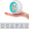 7 Color Changing Light Alarm Clock Led