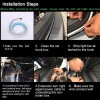 Trunk Knight Rider With 2 Colors Running LED Strip For Car Trunk