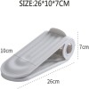 New Adjustable 2 Level Shoe Slots Organizer Hi Quality