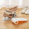New Adjustable 2 Level Shoe Slots Organizer Hi Quality