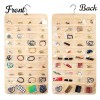 Pack of 2 Jewelry Organizer 80 Pocket Double